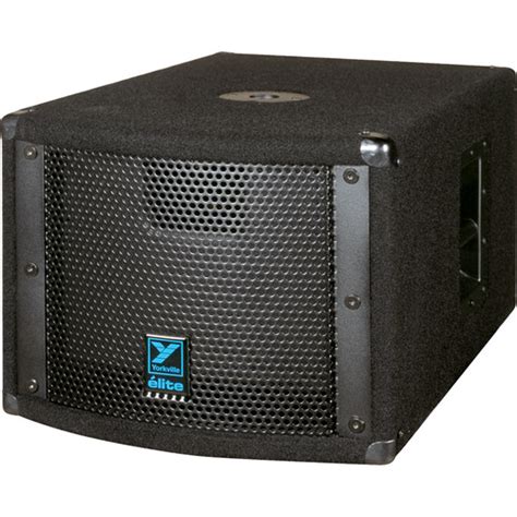 ysl 10 200w powered subwoofer elite ls200p|Yorkville LS200P 10.